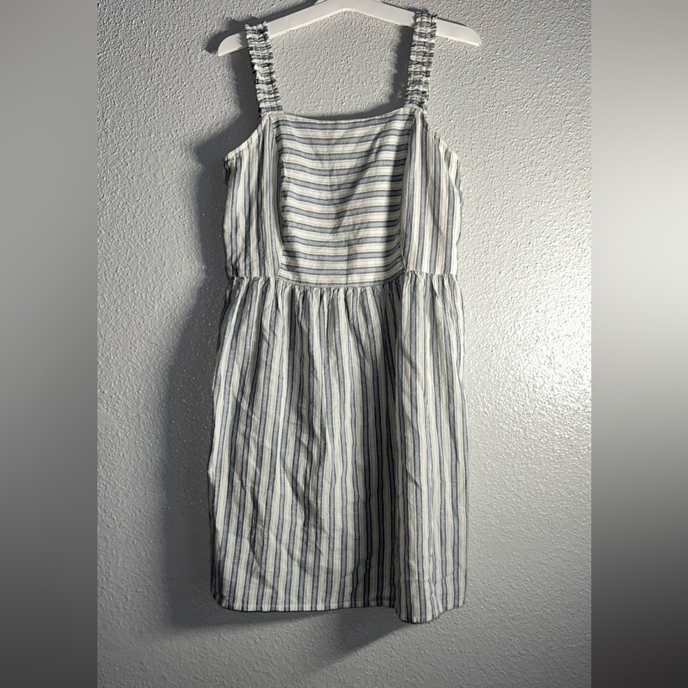 Maurices Navy and White Striped Top - Picture 2 of 4